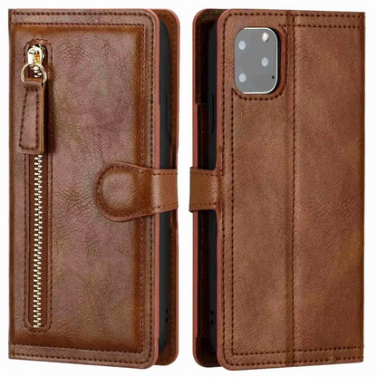 BowLift | Premium Leather iPhone Flip Wallet & Stand Case