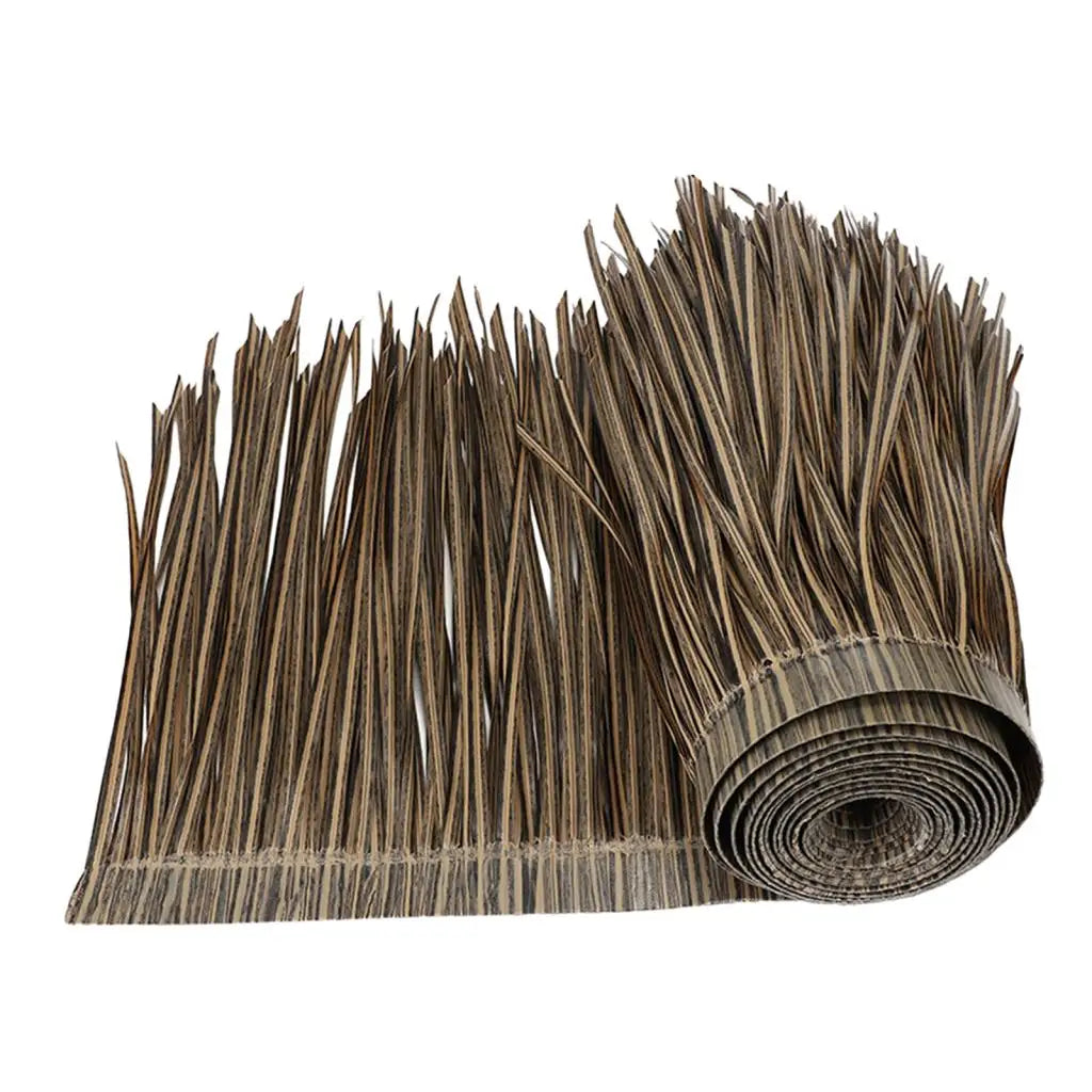 Brehn | TROPISHIELD Artificial Palm Thatch | UV-resistant & weatherproof | 100×50 cm | For DIY roofs, parasols, Tiki bars & garden sheds