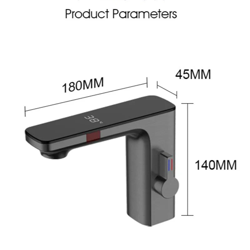 BowLift | Smart Sensor Energy-Efficient Digital Display Faucet