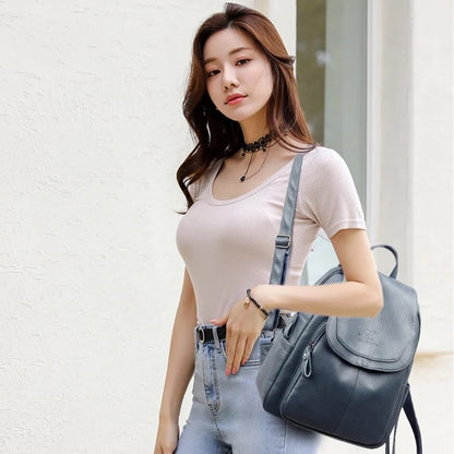 BowLift | Leather Backpack for Women