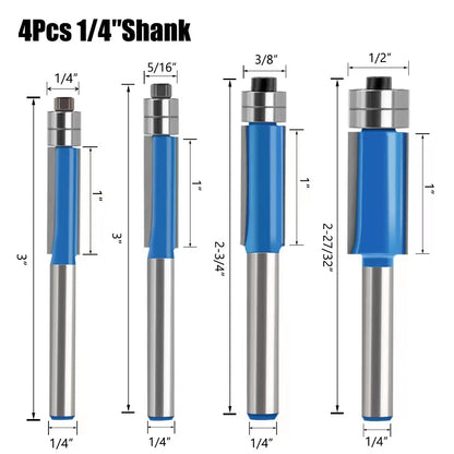 Skanto | Shank Flush Trim Bit Set