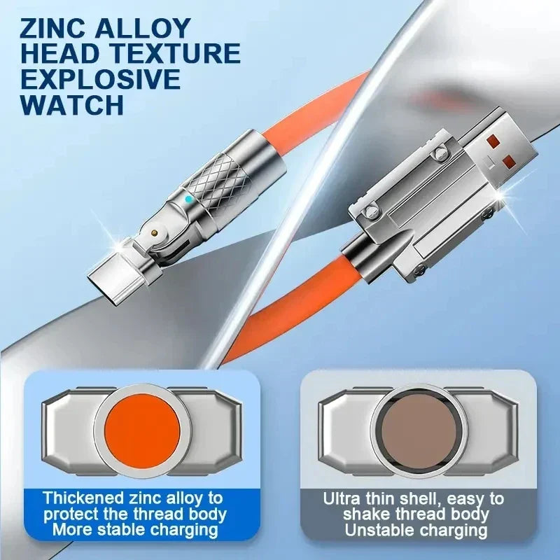 BowLift | Rotatable Fast Charge Data Cable