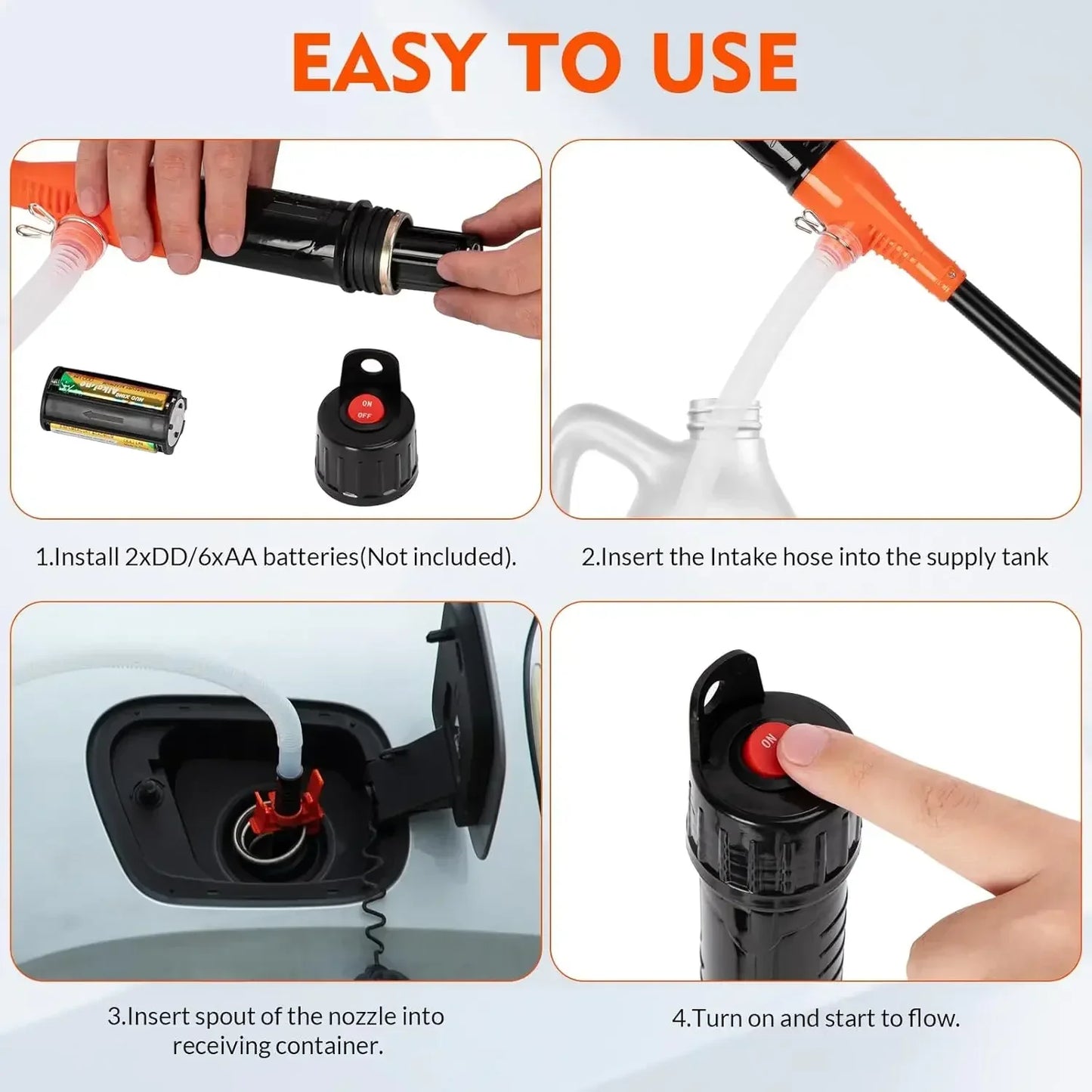 Skanto | Handheld Electric Fuel Transfer Pump