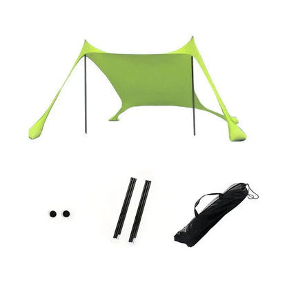 Skanto | Solaviva Beach Tent with UV Protection UPF50+ | Wind Resistant & Waterproof | For 3–4 People | 200×200×170 cm
