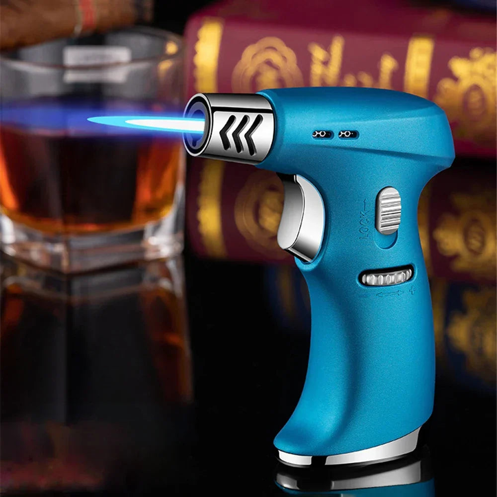 Portable Butane Torch Jet Flame Windproof Lighter | Bowlift