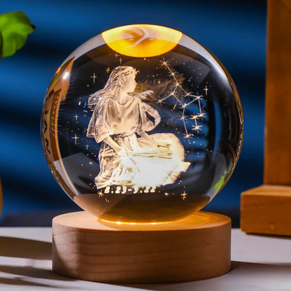Constellation Crystal Ball Night Light | Karnz