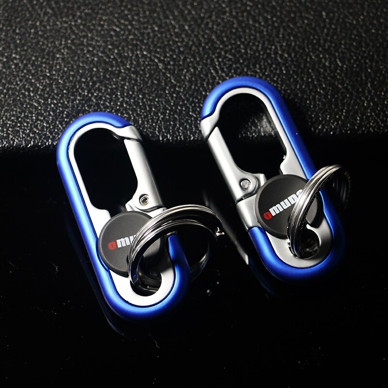 Karnz | Steel Secure Double Ring Hook Keychain