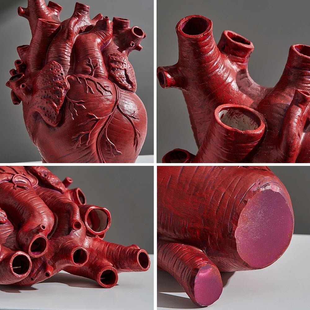 Frendorf | Heart Dry Plants Art Vase