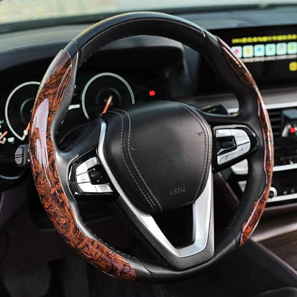 BowLift | Non-Slip Wood Grain Car Wheel Cover