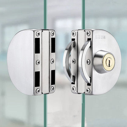 VIvolux | Sliding Door Stainless Steel Safety Glass Door Lock