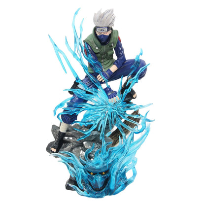 Detailed PVC Naruto Figure - Kakashi Hatake Model Doll for Anime Collectors, Gifts, and Home Decor 24cm (9.4 inches)