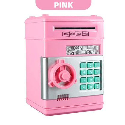 Skanto | Electronic Piggy Bank with Automatic Mini-Safe, Password Lock, and Coin Counter – The Ultimate Gift for Kids!
