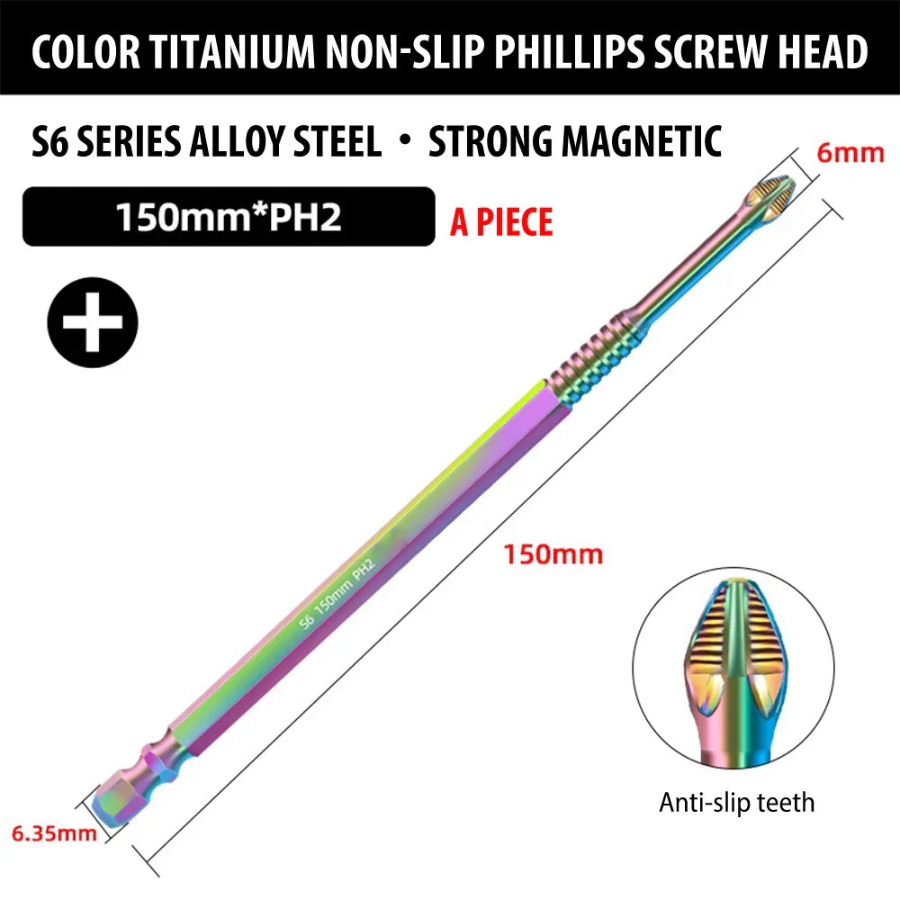 BowLift | Magnetic Titanium Impact Anti-Slip Screw Head
