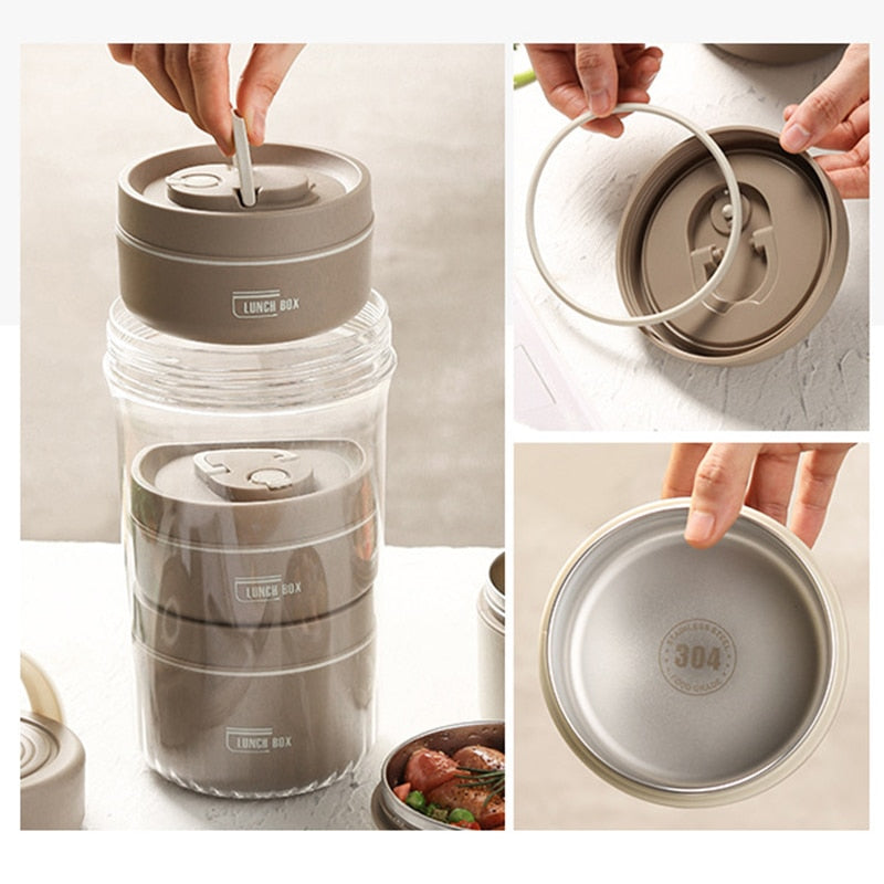 BowLift | Stackable Leak-Proof Thermal Lunch Box