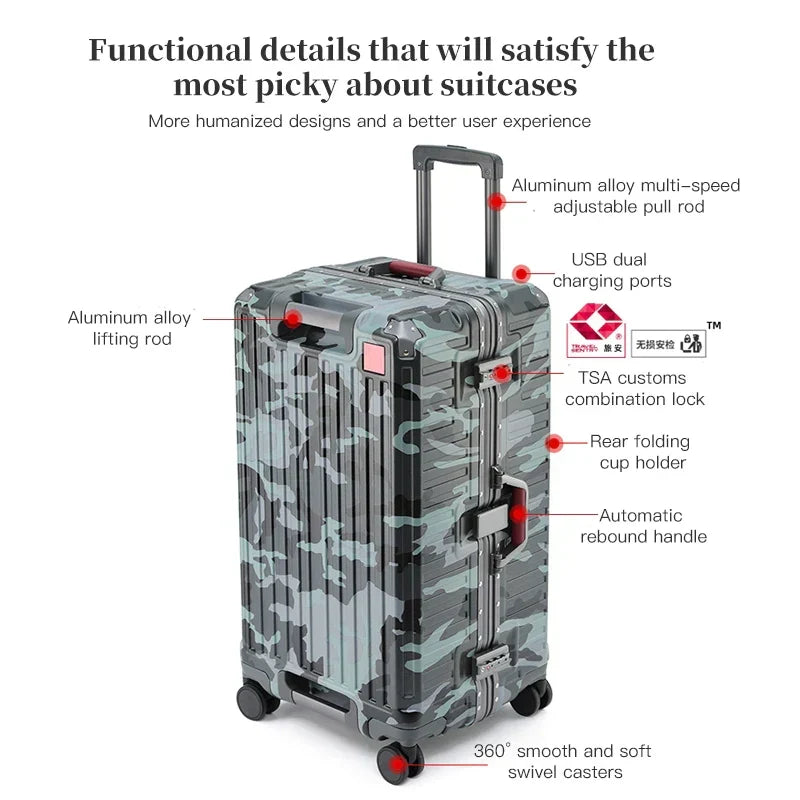 Skanto | Zagreb Wide Handle Hardside Luggage