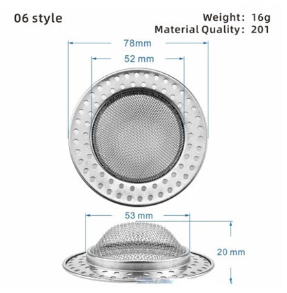 BowLift | Stainless Steel Sink Drain Catch All Strainer