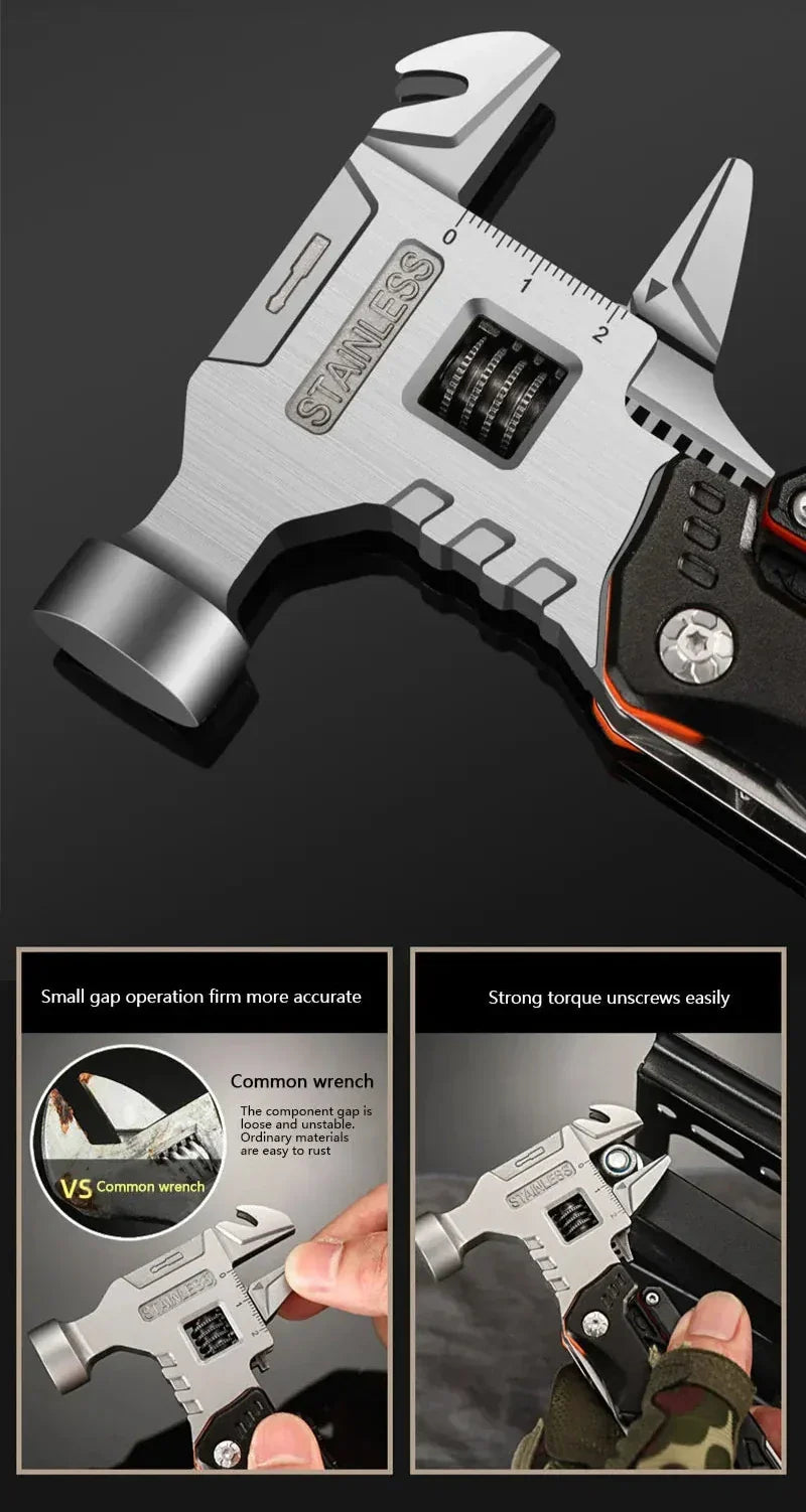 BowLift | Multifunctional Wrench Pliers Hammer