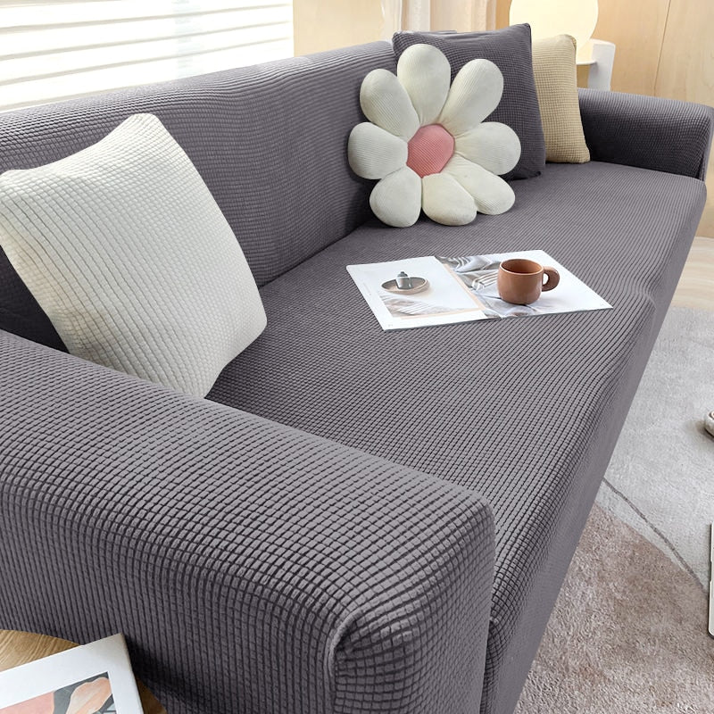 Skanto | FlexiCover Elastic Sofa Cover – Protective Cover for Corner and Standard Sofas