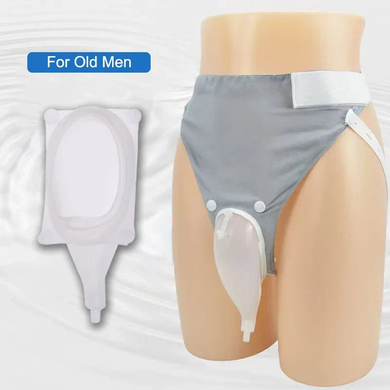 BowLift | Silicone Adults Urine Collector with Catheter Bag