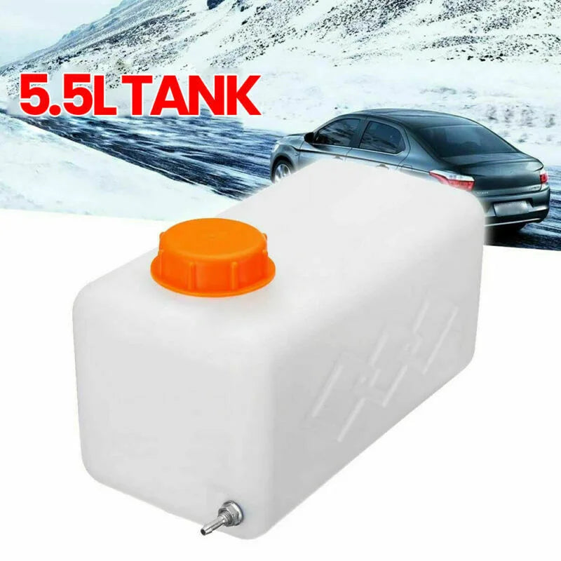 Skanto | 5.5 Liter A66944 Plastic Car Fuel Oil Gasoline Tank | for Car Truck Air Diesel Parking Heater | 28x13x13cm Oil Storage Fuel Tanks
