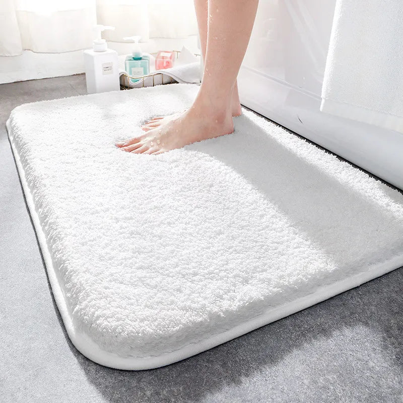 BowLift | SoftStep Luxury Bath Mat – Extra Thick Microfiber Mat with Non-Slip and High Absorption