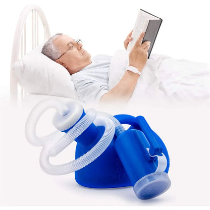 Skanto | Leak-Proof Portable Urinal for Men: 2000 ML Urine Bottle for Home, Camping, Road Trips
