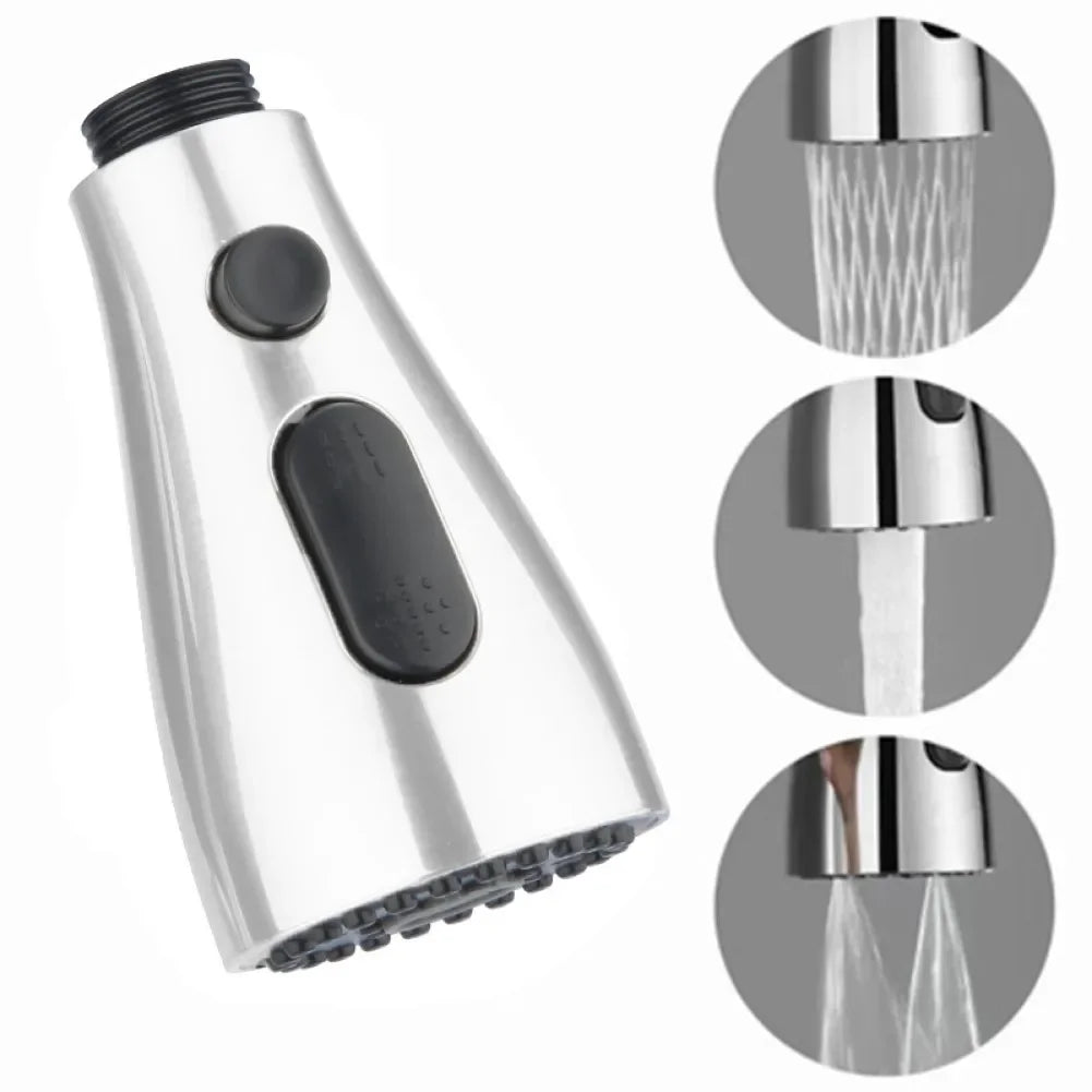 HydroFlex ProSpray – 3-way spray kitchen faucet replacement nozzle Bowlift