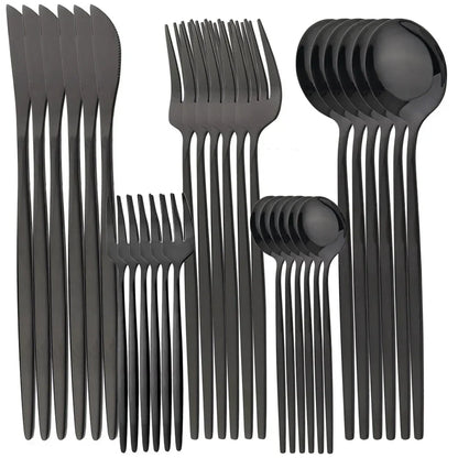 Skanto | RoyalMirror – Luxury Gold Cutlery Set