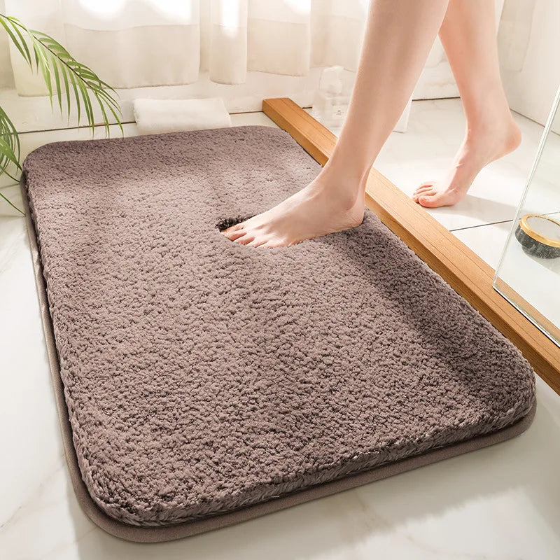 BowLift | SoftStep Luxury Bath Mat – Extra Thick Microfiber Mat with Non-Slip and High Absorption