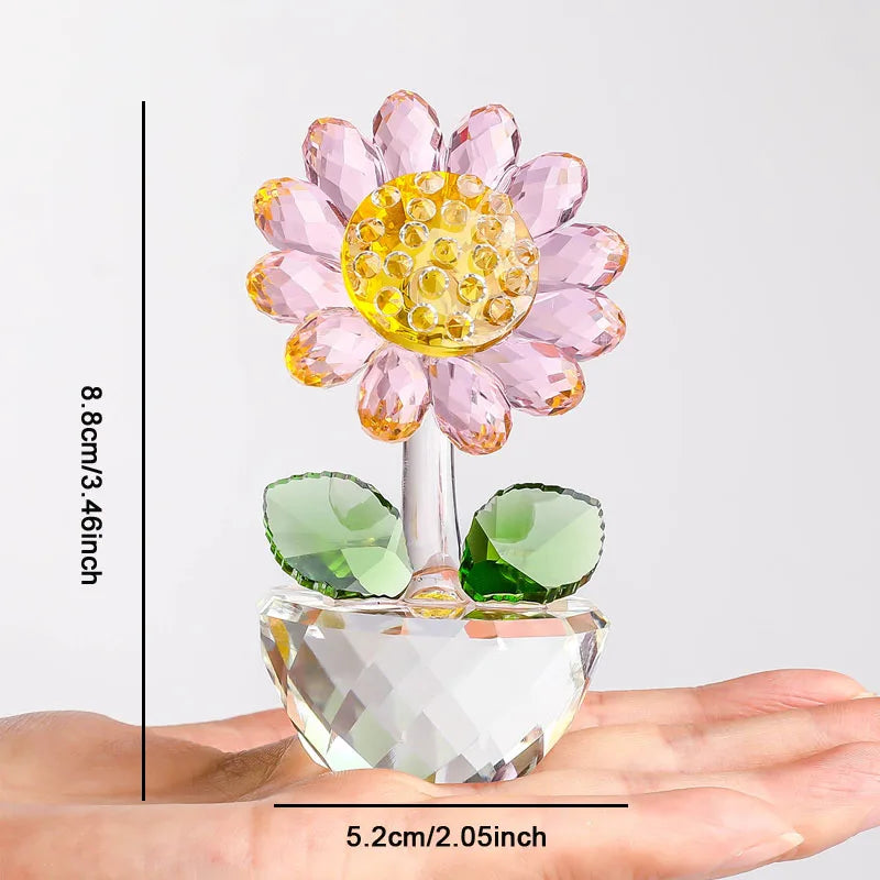 Crystal Glass Sunflower | Bowlift