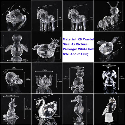 Kalsten | Super cute animal crystal ball figures