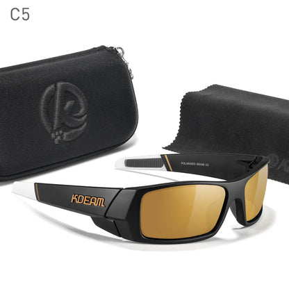 Photochrome Sunglasses Black Frame with Case | Bowlift