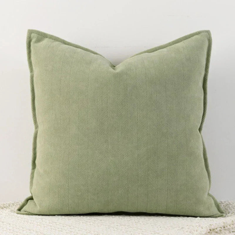 Simple Chenille Pillow Cover for Living Room & Bedroom Decoration – Soft Pillowcase for Modern Home | Kalsten