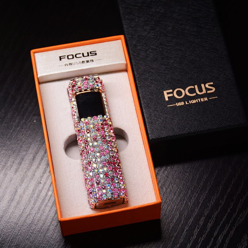 BowLift | Sparkle Stone Rhinestone Rechargeable Portable Lighter