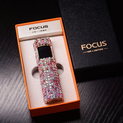 BowLift | Sparkle Stone Rhinestone Rechargeable Portable Lighter