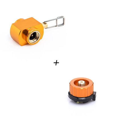 Skanto | Widesea Camping Stove Propane Refill Adapter - Gas Burner Gas Filling Butane Canister - LPG Saver Camping Gear