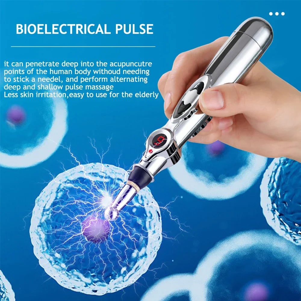 BowLift | Multifunctional Acupuncture Massage Pen - 5 Heads