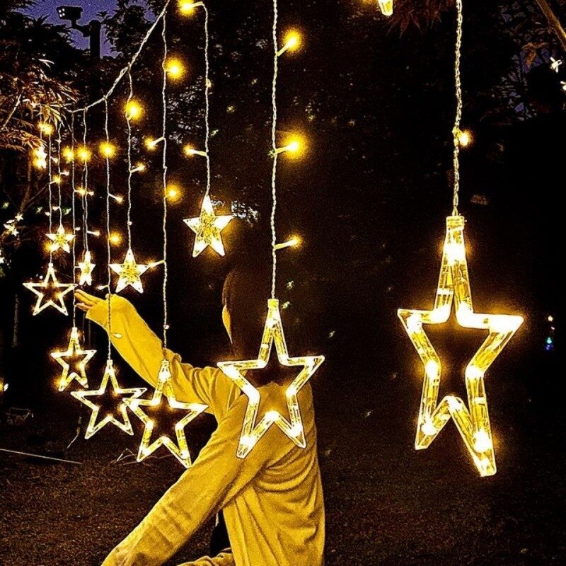 Skanto | Solar Moon Star Lamp LED Spotlight Decoration