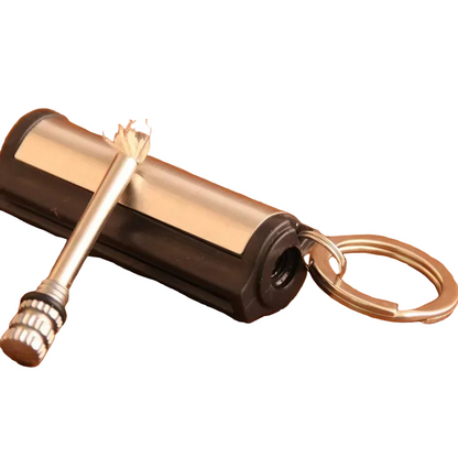 BowLift | FlareKey – Multifunction Keychain Lighter | Windproof Kerosene Lighter for Outdoor & Everyday Use