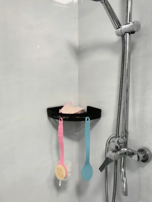 AQUAFIX Self-Adhesive Shower Organizer – Strongly adhesive, drill-free & waterproof Bowlift