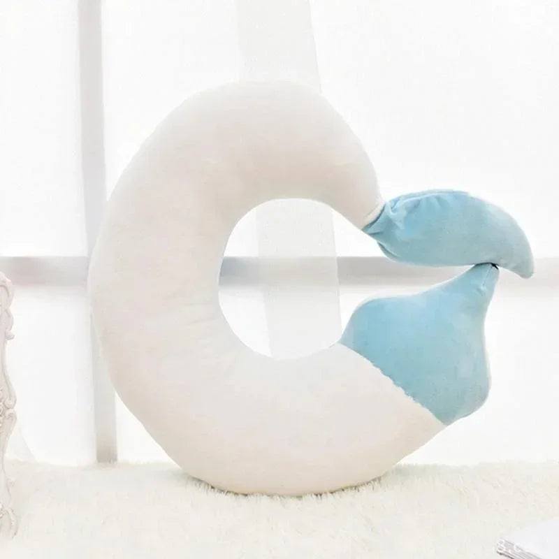 BowLift | ReiseFuchs Neck Pillow | Super soft & Ergonomic | Cartoon Fox Design | For Children & Adults