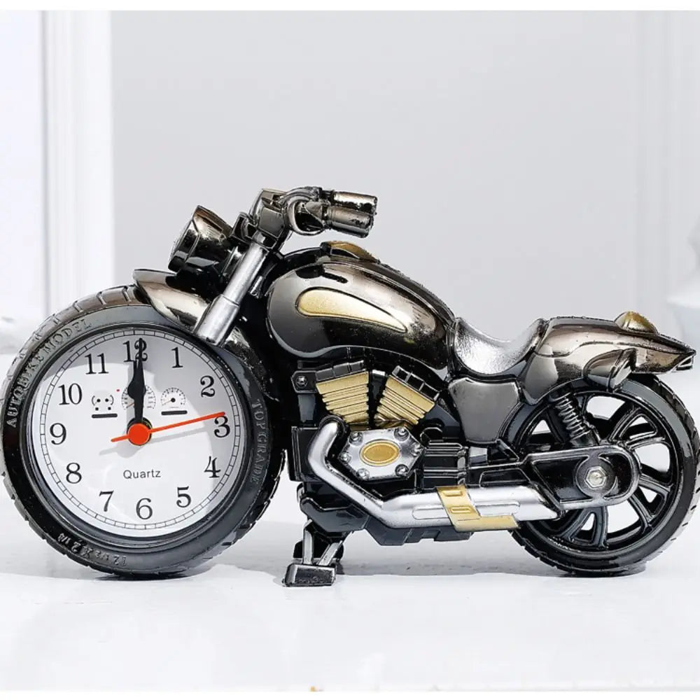 Vintage Motorcycle Bedside Alarm Clock | Brehn