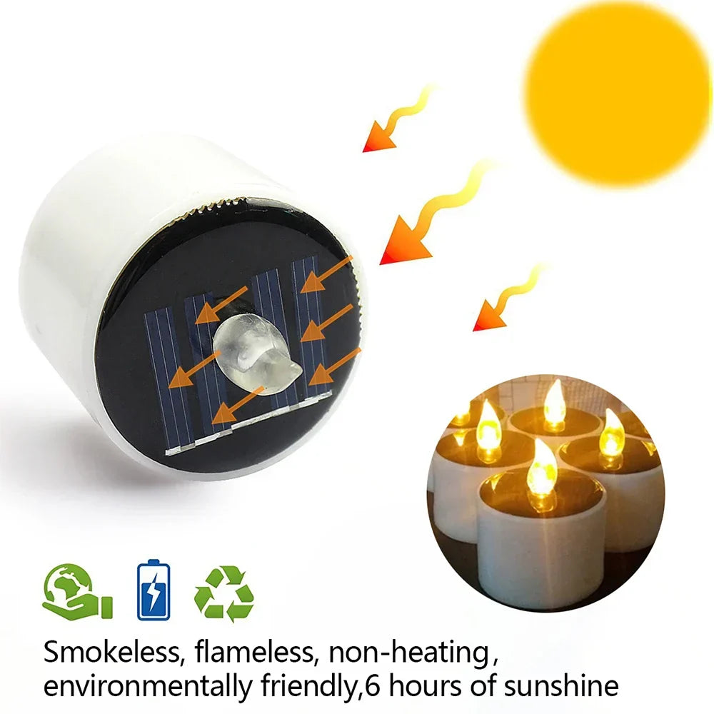 Solar-Powered Mini Candle Lights | Kalsten