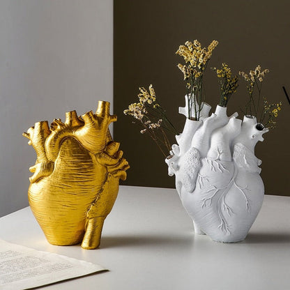 Frendorf | Heart Dry Plants Art Vase