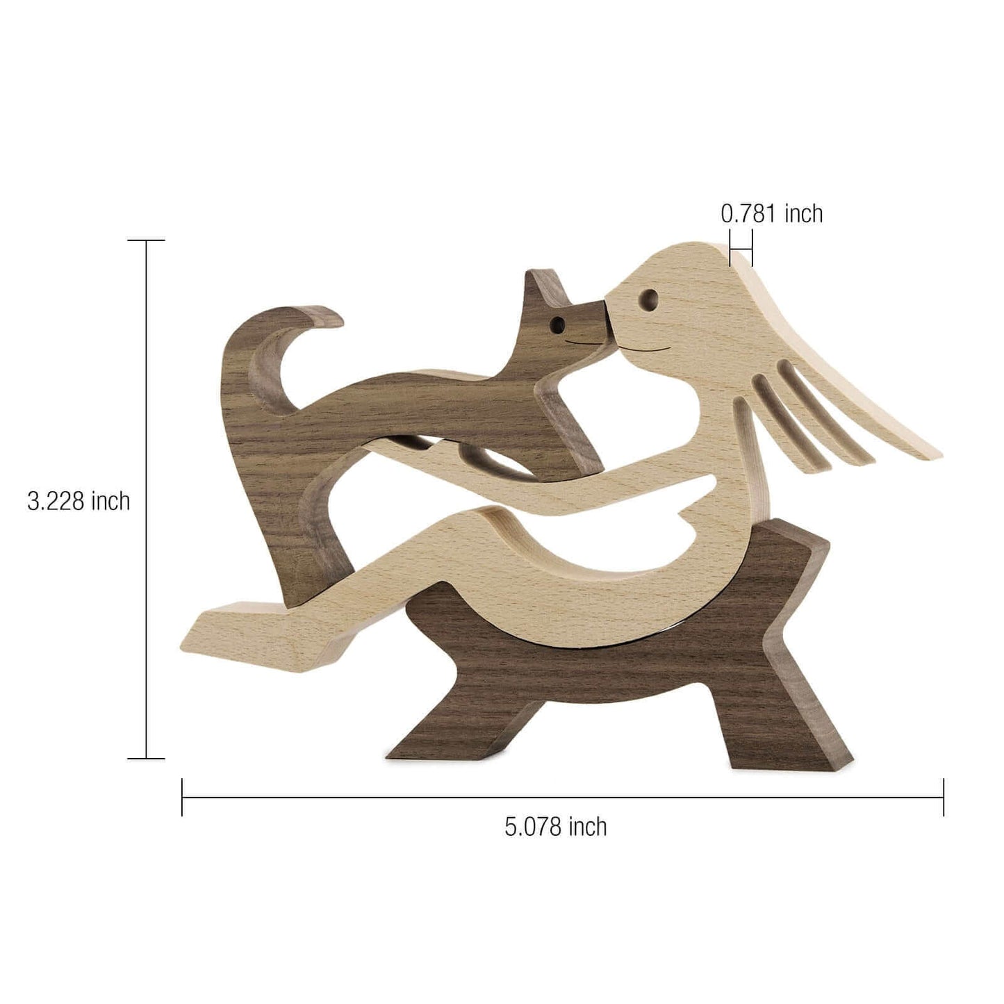 Skanto | Danish Wood Animal Ornaments