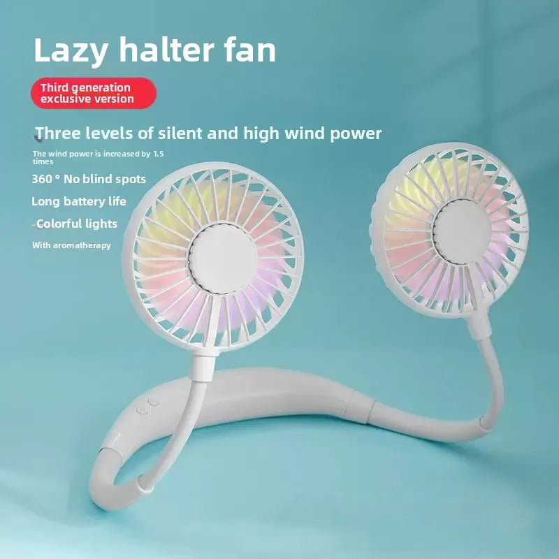 Brehn | Adjustable hands-free neck cooling fan