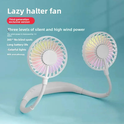 Brehn | Adjustable hands-free neck cooling fan