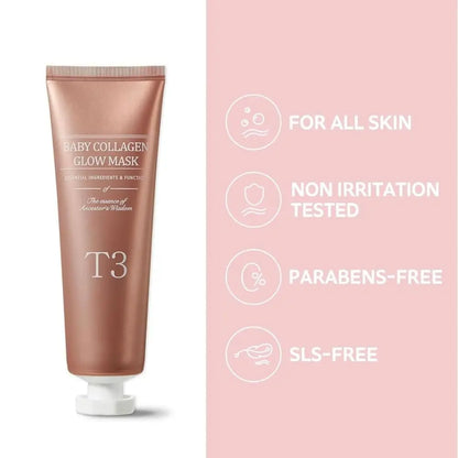BowLift | Korean Glass Skin Collagen Glow Mask