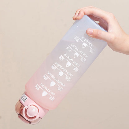 GoalHydrate Bottle - Motivation Water Bottle for Daily Use Bowlift