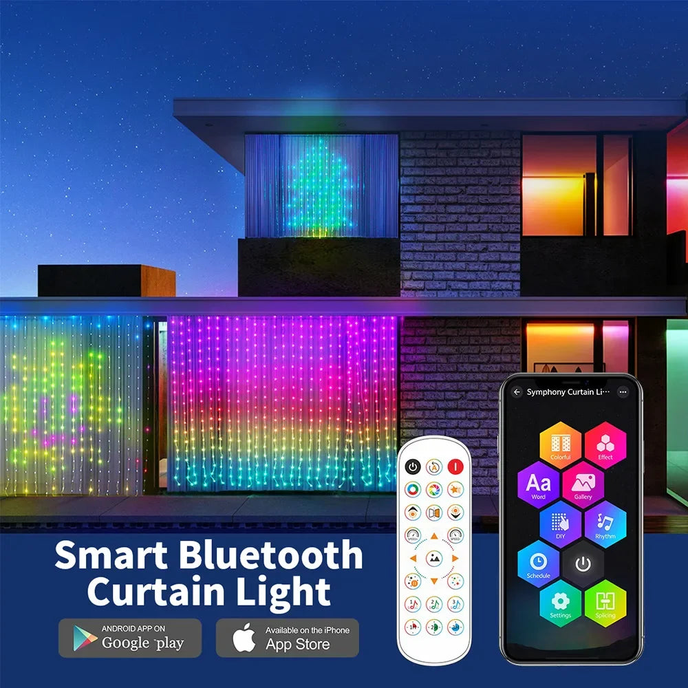 Skanto | Smart LED Curtain String Lights